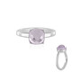 Anello in argento con Ametista Rose de France