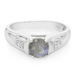 Spektrolith-Silberring