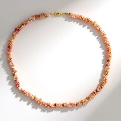 Collana in argento con Opale Rosa