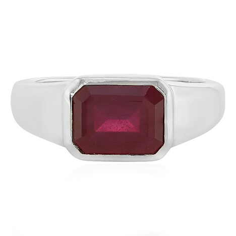 Madagaskar-Rubin-Silberring