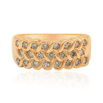 Anello in oro con Diamante Rose de France SI1 di Argyle (Annette)