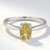 Anello in argento con Quarzo Champagne