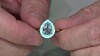 Anillo en plata con Topacio azul suizo