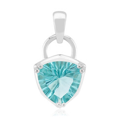 Zilveren hanger met een Braldu Fluoriet