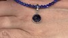 Colgante en plata con Iolita