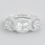 Anello in argento con Petalite
