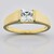 Anello in oro con Zircone