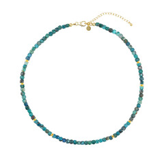 Collana in argento con Crisocolla