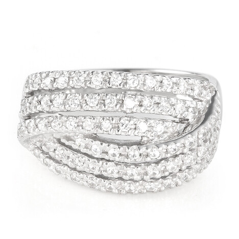 Anello in argento con Zircone