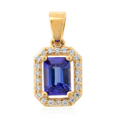 Colgante en oro con Tanzanita AAA (Adela Gold)