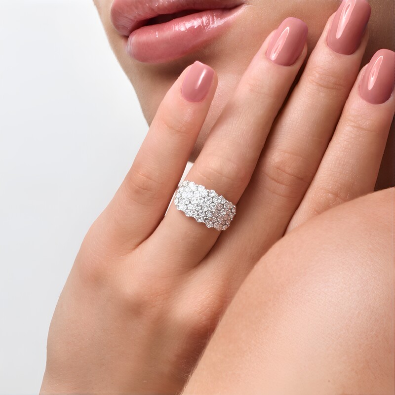 Gouden ring met SI1 (H) Diamanten (CIRARI)