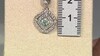 Pendentif en argent et Émeraude de couleur Paraiba