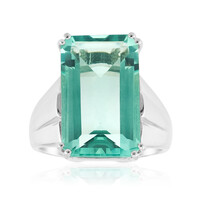 Anello in argento con Fluorite Braldu (Pallanova)