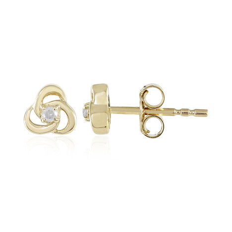 I3 (J) Brillant-Goldohrringe