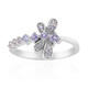 Anello in argento con Tanzanite