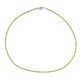 Collana in argento con Diopside Russo