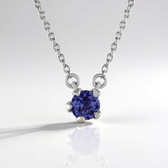 Collana in argento con Tanzanite (de Melo Essence)