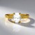 Anello in argento con Topazio Bianco