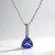 Collana in oro con Tanzanite AAA