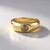 9K I3 Champagne Diamond Gold Ring (de Melo Gold)