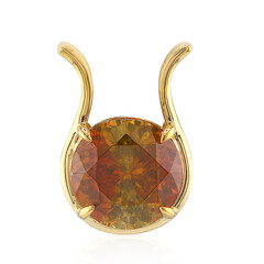 Colgante en oro con Esfalerita