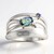 Anello in argento con Tanzanite (non riscaldata) (Pallanova)