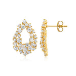 Zirkon-Silberohrringe