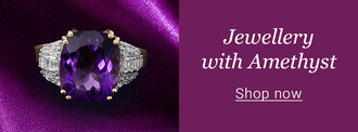 Jewellery with Amethyst