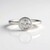 Anello in argento con Danburite