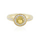 Anello in argento con Berillo Giallo