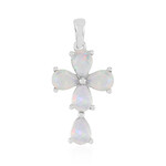 Welo Opal Silver Pendant