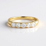 Anello in oro con Diamante I2 (H) (de Melo Gold)