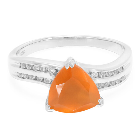 Carnelian Silver Ring