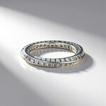 Anello in argento con Zircone (MONOSONO COLLECTION)