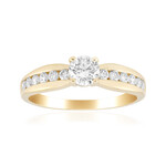 Anillo en oro con Diamante SI1 (G) (Annette)