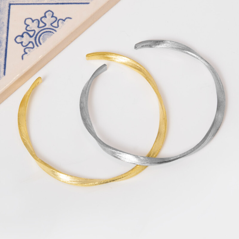 Brazalete en plata (Joias do Paraíso)