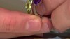 Anillo en plata con Amatista de Zambia (de Melo)
