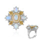 Welo-Opal-Silberring (Dallas Prince Designs)