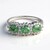 Anello in argento con Cianite Menta