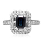 Blauer Ceylon-Saphir-Goldring