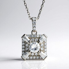 Collana in oro con Diamante SI2 (H)