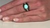 Zilveren ring met een Sleeping Beauty Turkoois (Faszination Türkis)