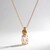 Collana in oro con Morganite AAA