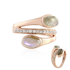 Anillo en plata con Labradorita cobre de Maniry (KM by Juwelo)