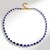 Collana in argento con Tanzanite