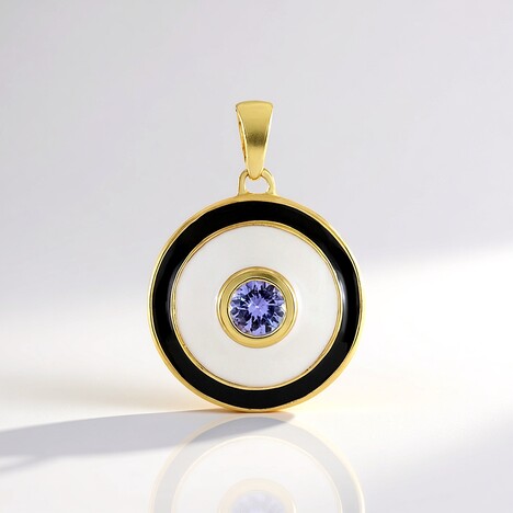 Ciondolo in argento con Tanzanite (M de Luca)