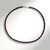 Collier en argent et Grenat du Mozambique
