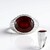 Anello in argento con Granato Essonite (de Melo Essence)