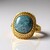 Anello in argento con Fuchsite (dagen)