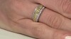 Anillo en oro con Diamante amarillo SI2 (CIRARI)